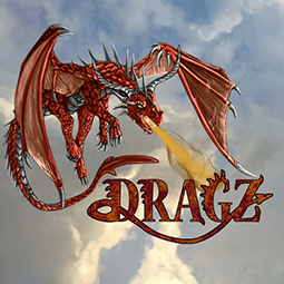 Dragz logo - a free multiplayer browser game about dragons
